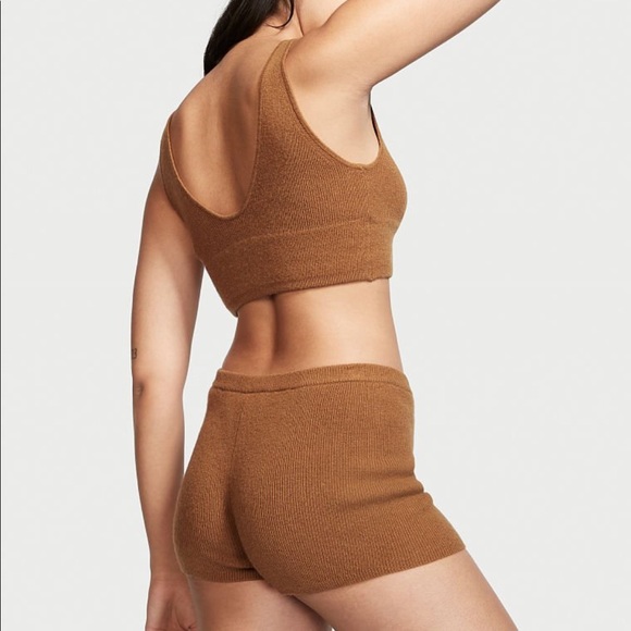 VS Cashmere Bralette and Panty Set - Picture 2 of 3